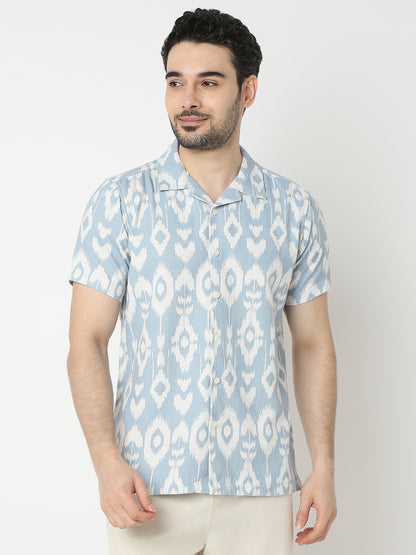 Relaxed Fit Printed Half Sleeve Shirts