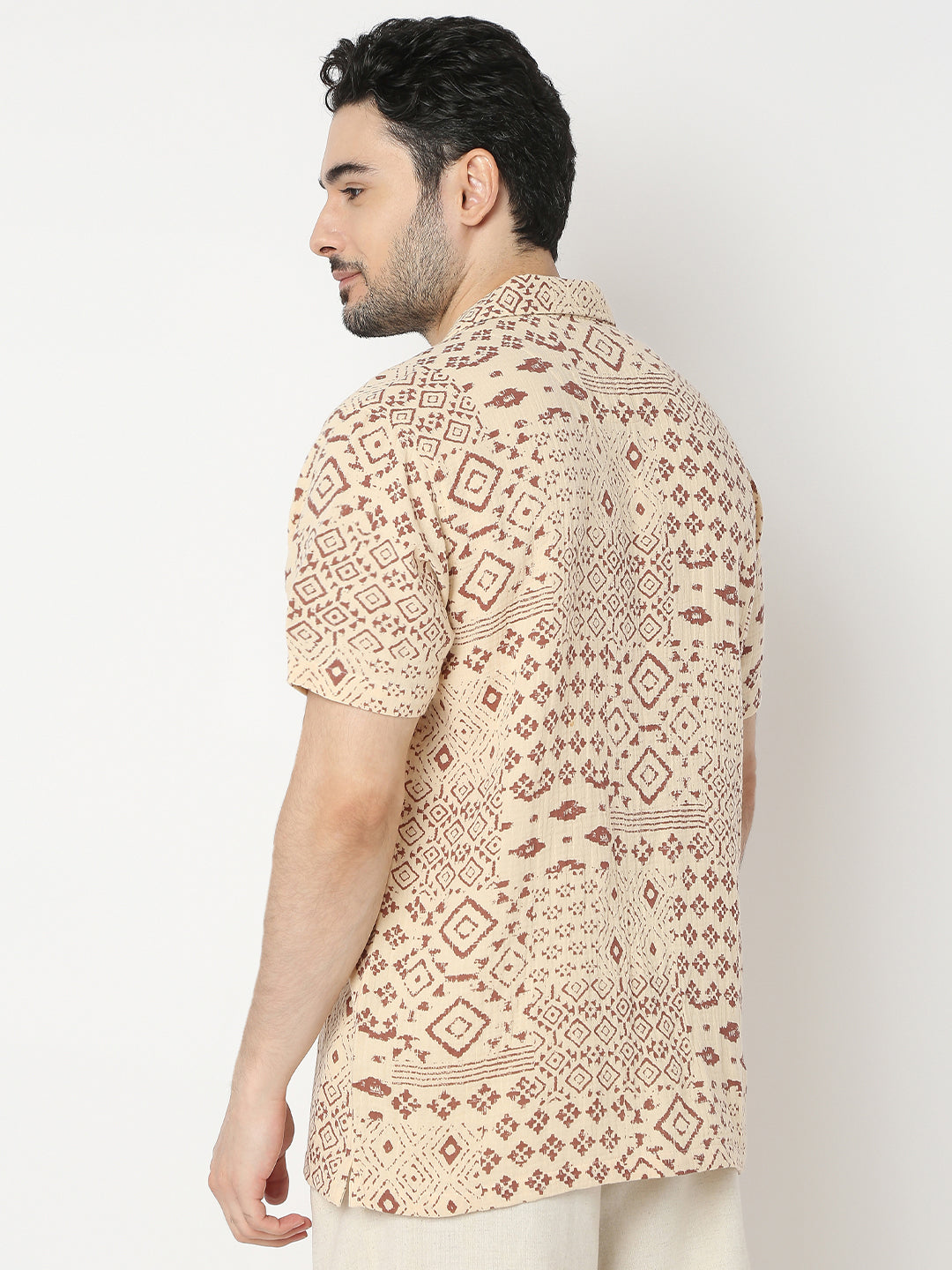 Regular Fit Printed Half Sleeve Shirts