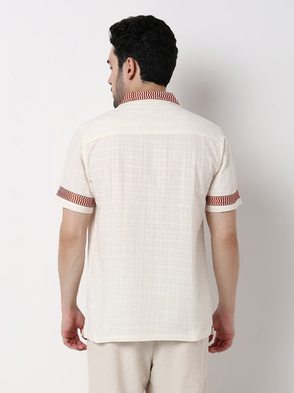 Embroidered Cuban Shirt