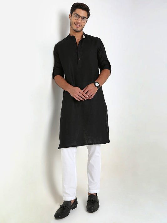 Regular Fit Solid Kurta