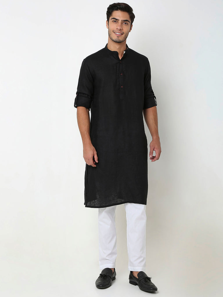 Regular Fit Solid Kurta