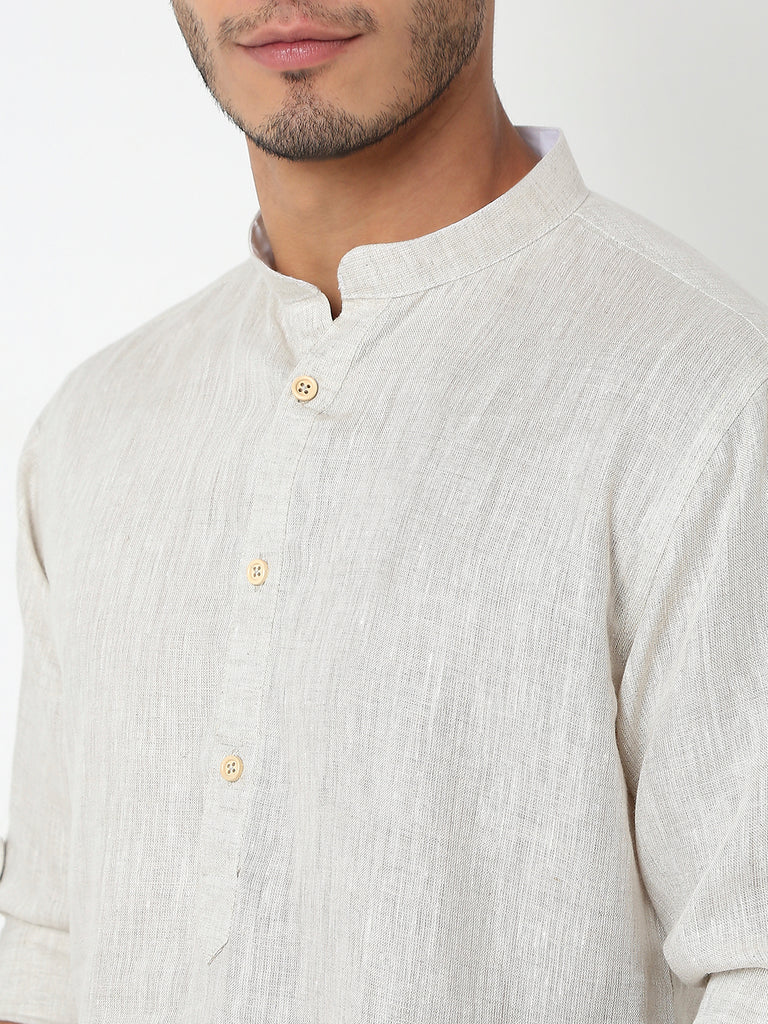 Regular Fit Solid Kurta