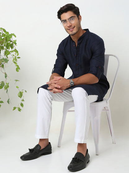 Regular Fit Solid Kurta