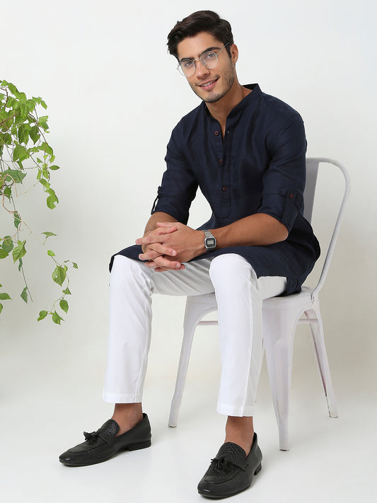 Regular Fit Solid Kurta