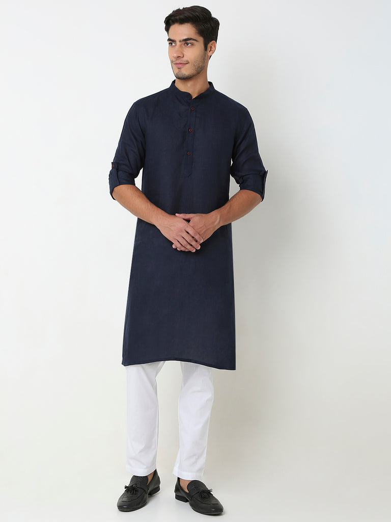 Regular Fit Solid Kurta