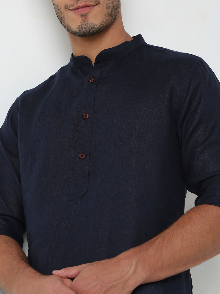 Regular Fit Solid Kurta