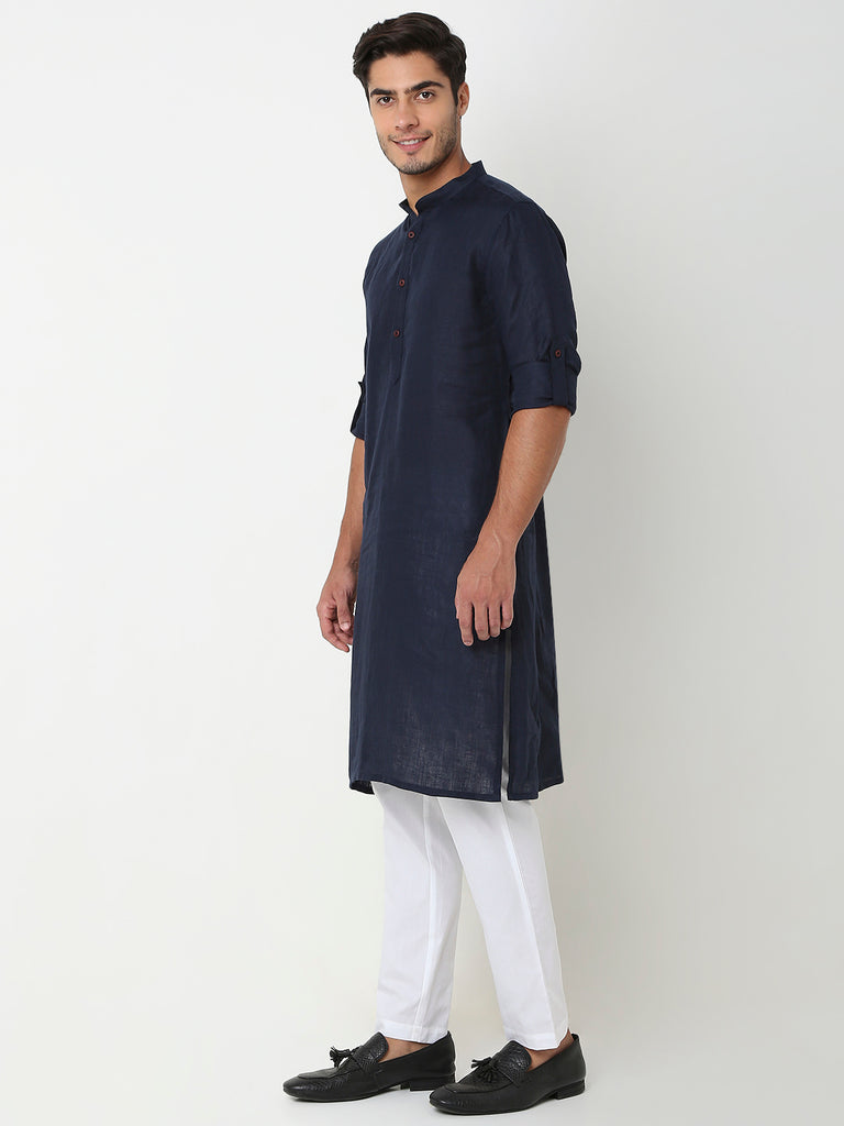 Regular Fit Solid Kurta