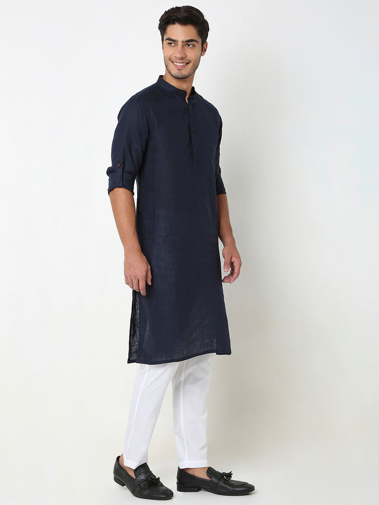 Regular Fit Solid Kurta