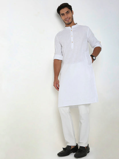 Regular Fit Solid Kurta
