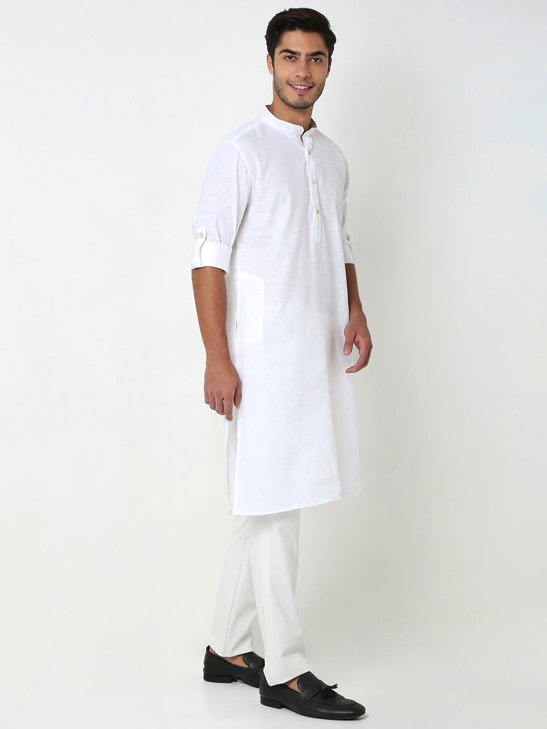 Regular Fit Solid Kurta