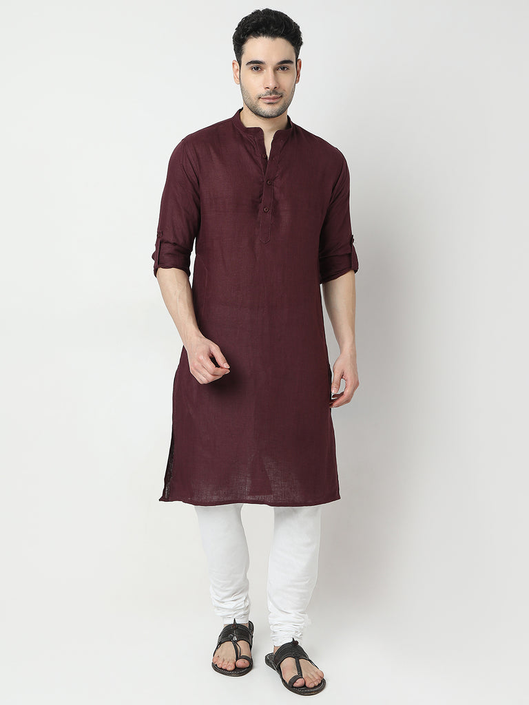 Regular Fit Solid Kurta