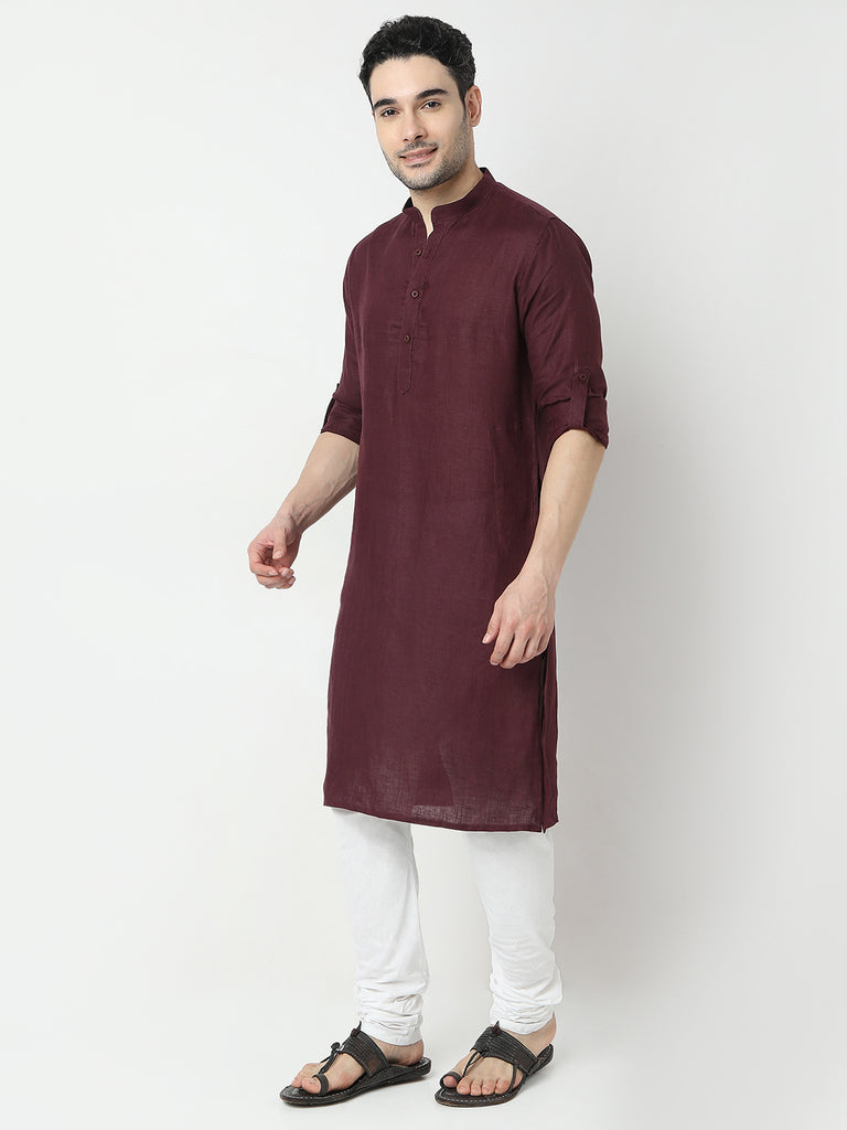 Regular Fit Solid Kurta