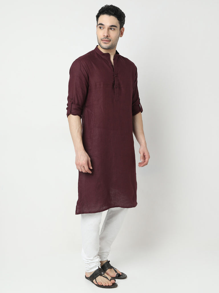 Regular Fit Solid Kurta