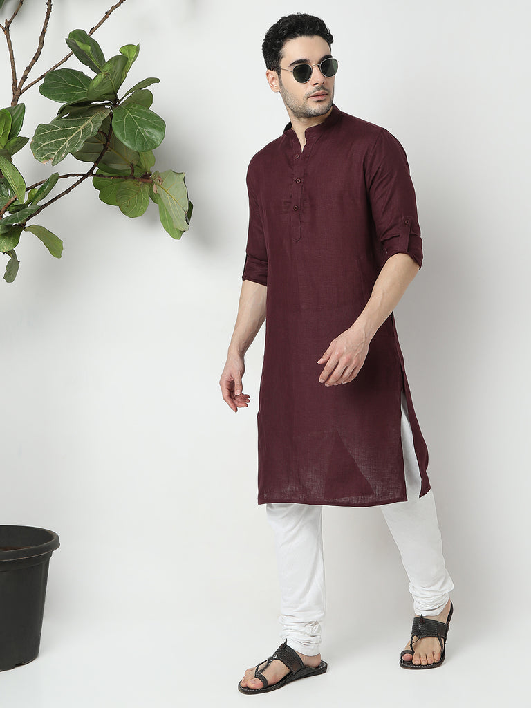 Regular Fit Solid Kurta