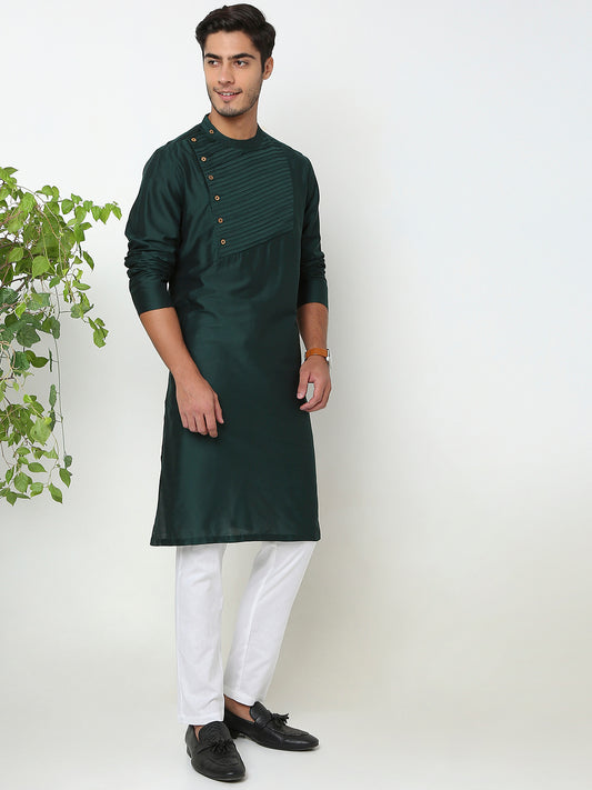 Regular Fit Solid Kurta
