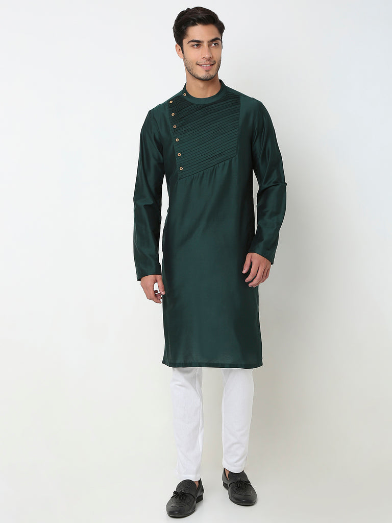 Regular Fit Solid Kurta