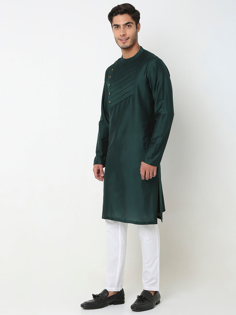 Regular Fit Solid Kurta