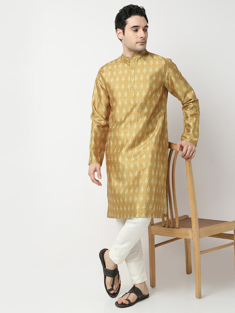 Regular Fit Printed Straight Kurta