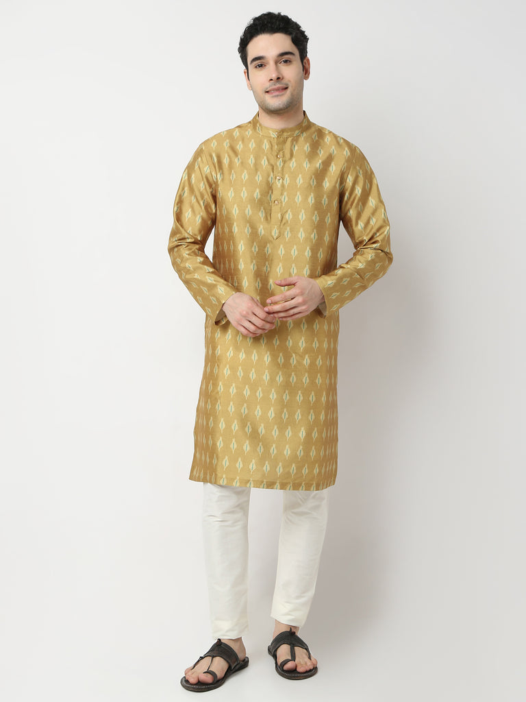 Regular Fit Printed Straight Kurta