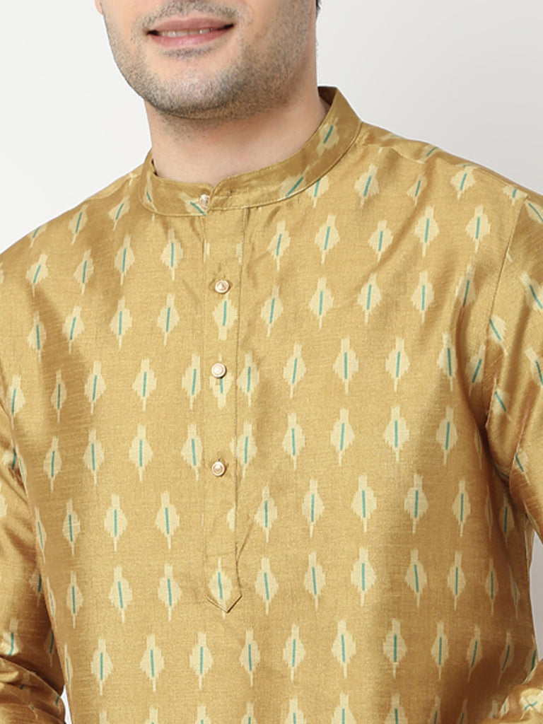 Regular Fit Printed Straight Kurta