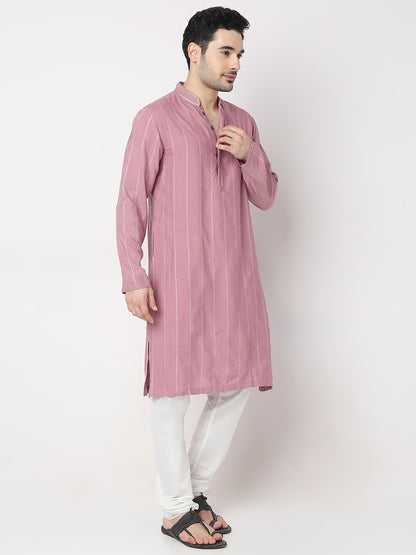 Regular Fit Embroidered Kurta