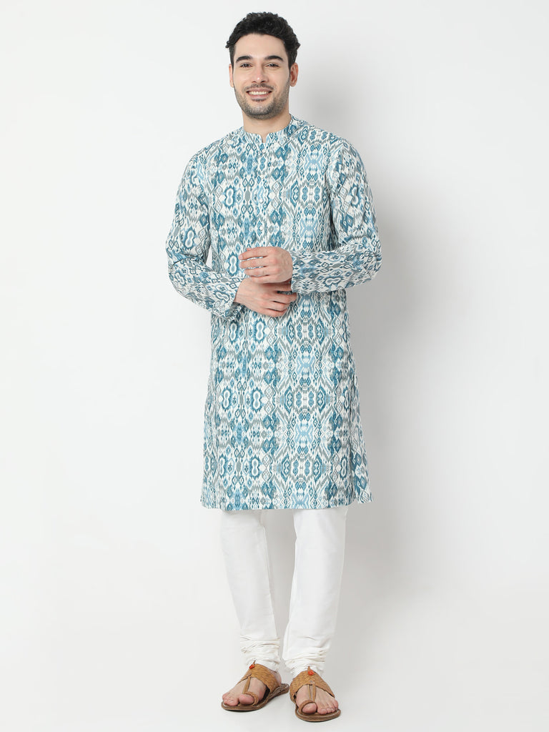 Regular Fit Printed Kurta