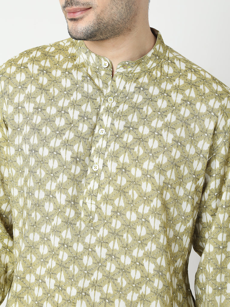 Regular Fit Printed Kurta