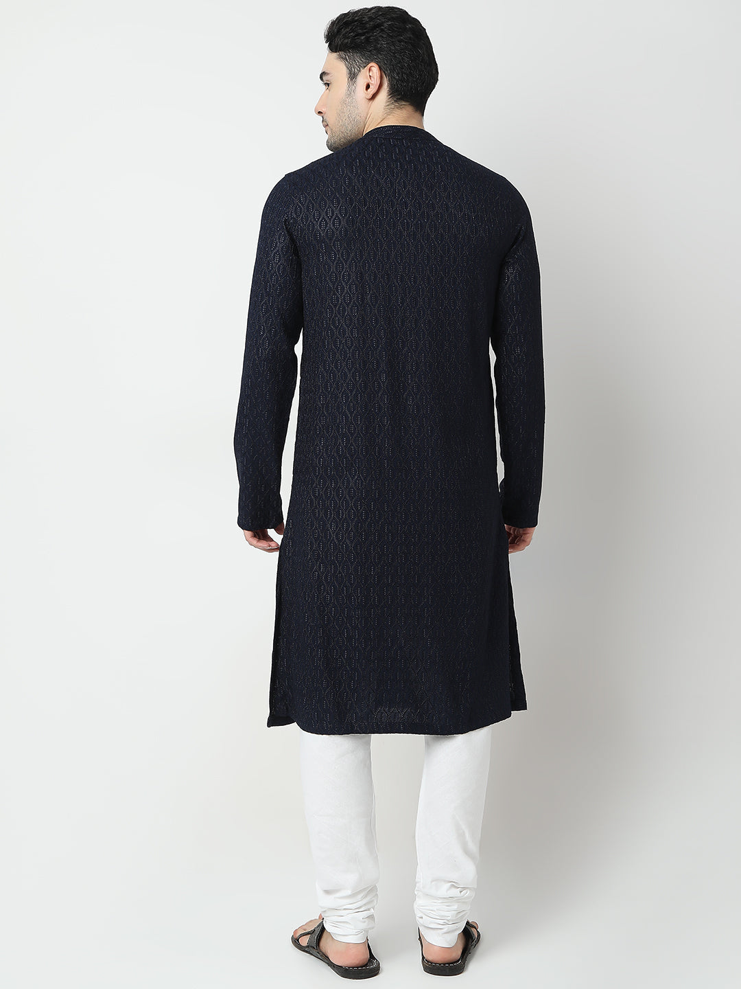Regular Fit Embroidered Kurta