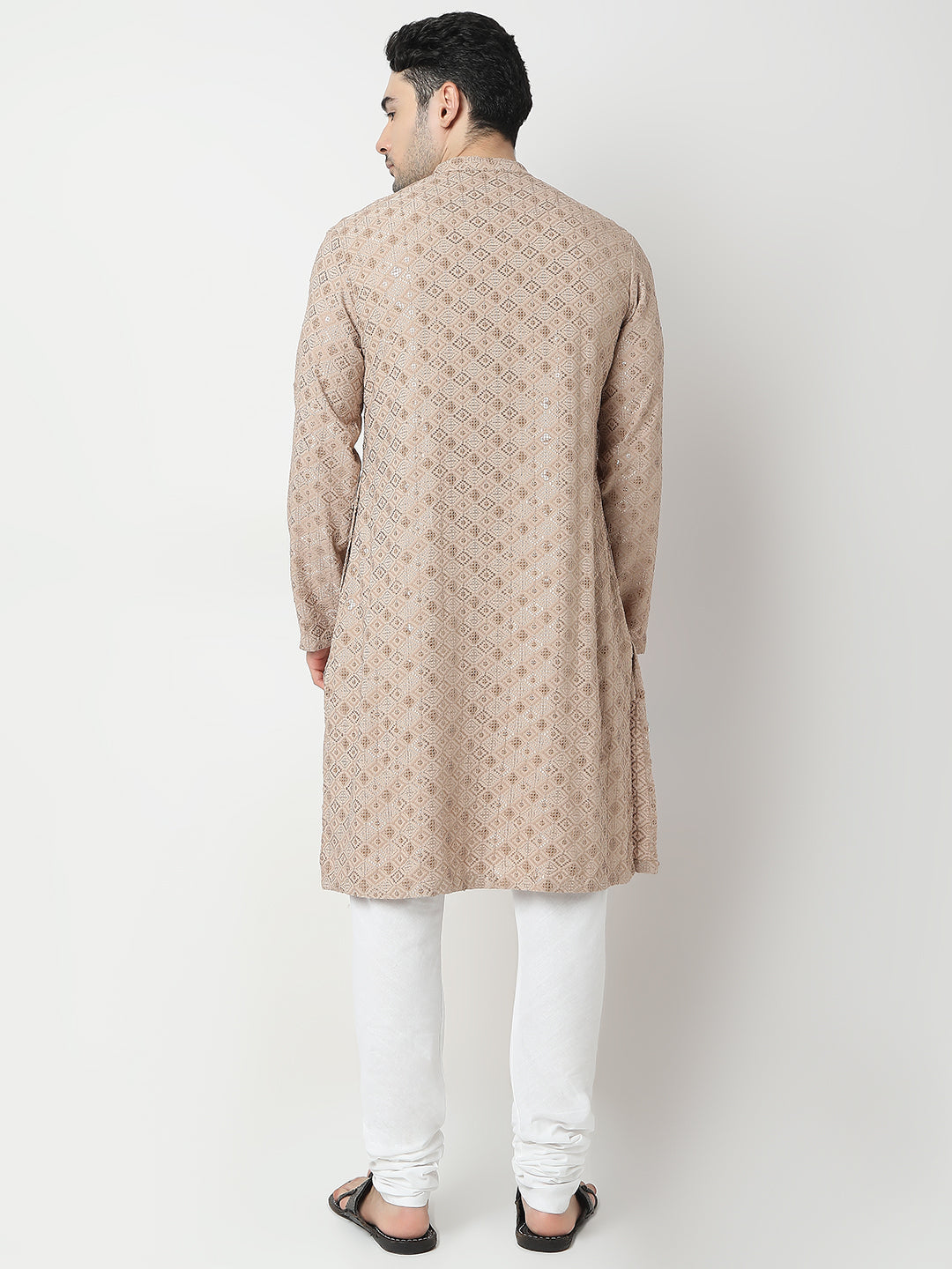 Regular Fit Embroidered Kurta