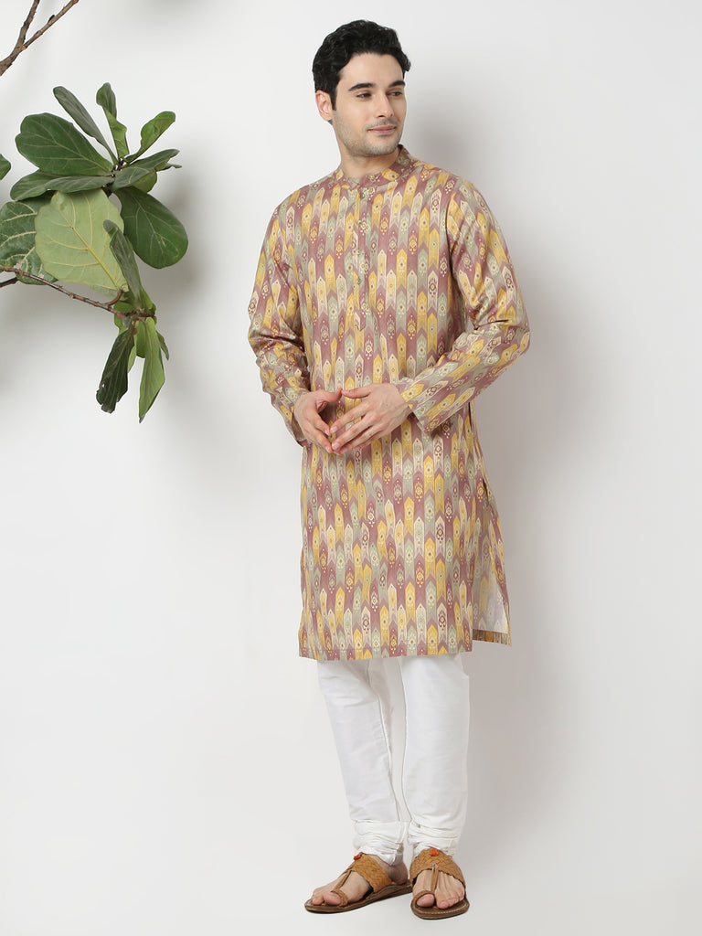 Regular Fit Printed Straight Kurta