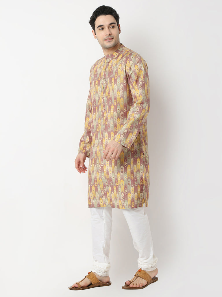 Regular Fit Printed Straight Kurta