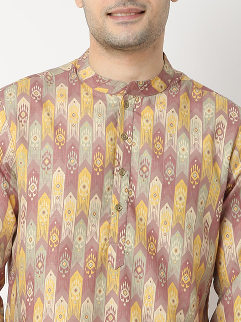 Regular Fit Printed Straight Kurta