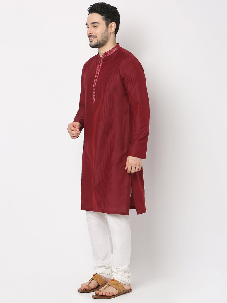 Regular Fit Solid Kurta