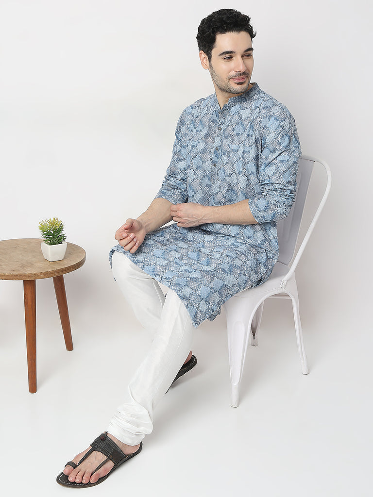 Regular Fit Embroidered Kurta