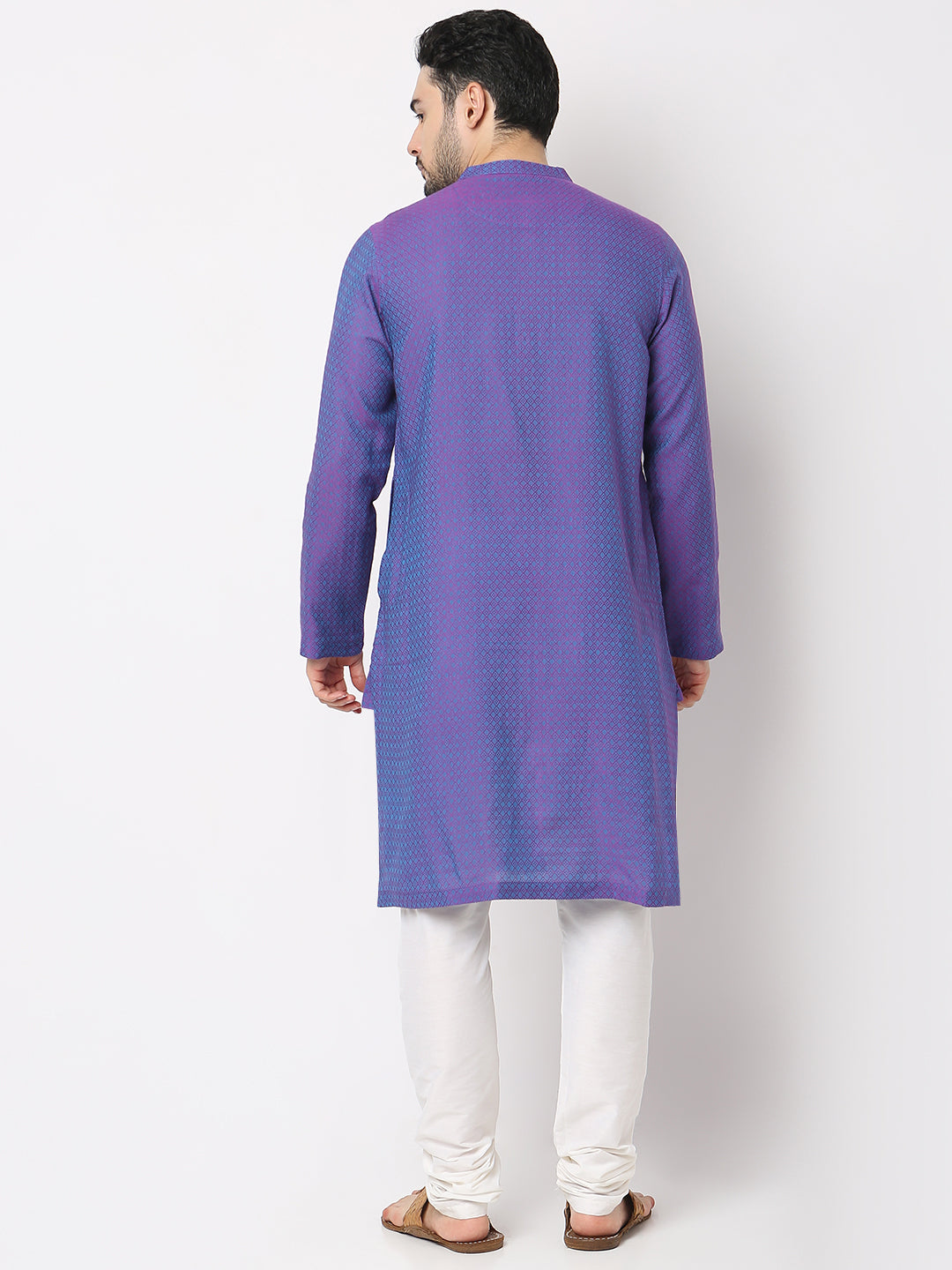 Regular Fit Structured Kurta