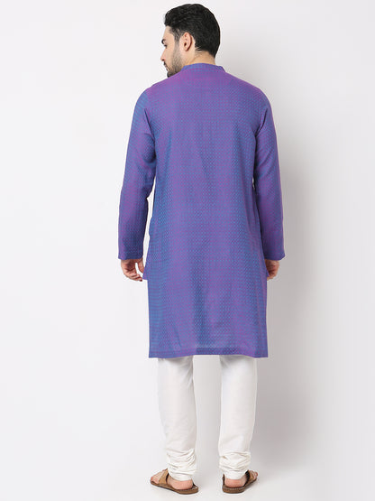 Regular Fit Structured Kurta
