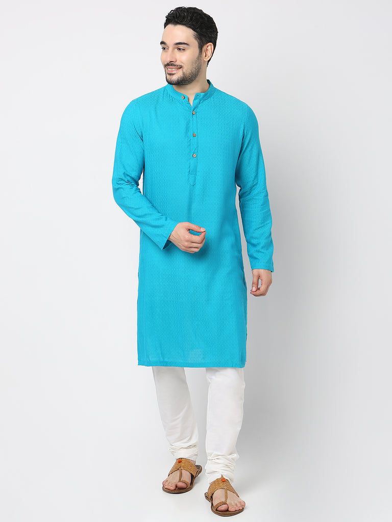 Regular Fit Structured Kurta