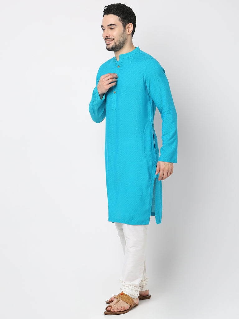 Regular Fit Structured Kurta