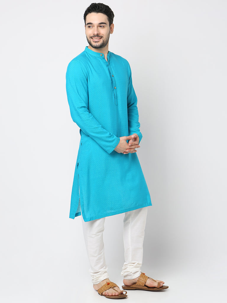 Regular Fit Structured Kurta