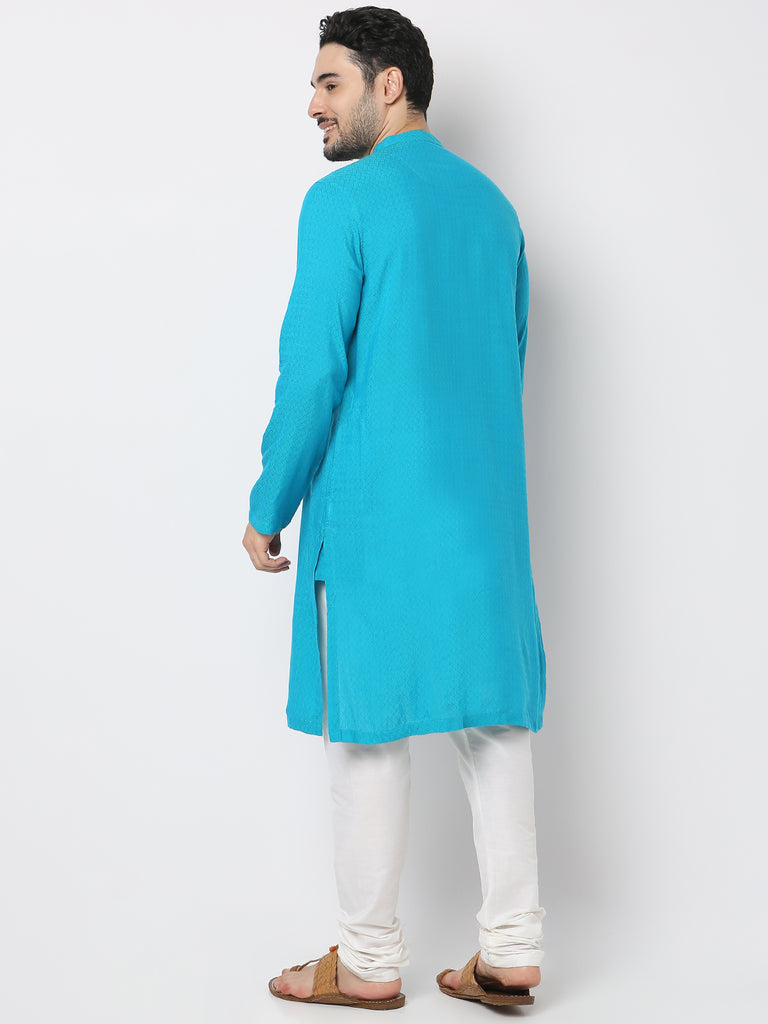 Regular Fit Structured Kurta