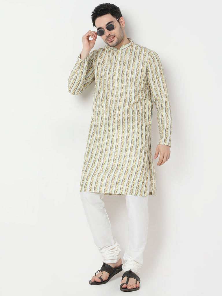 Regular Fit Printed Kurta