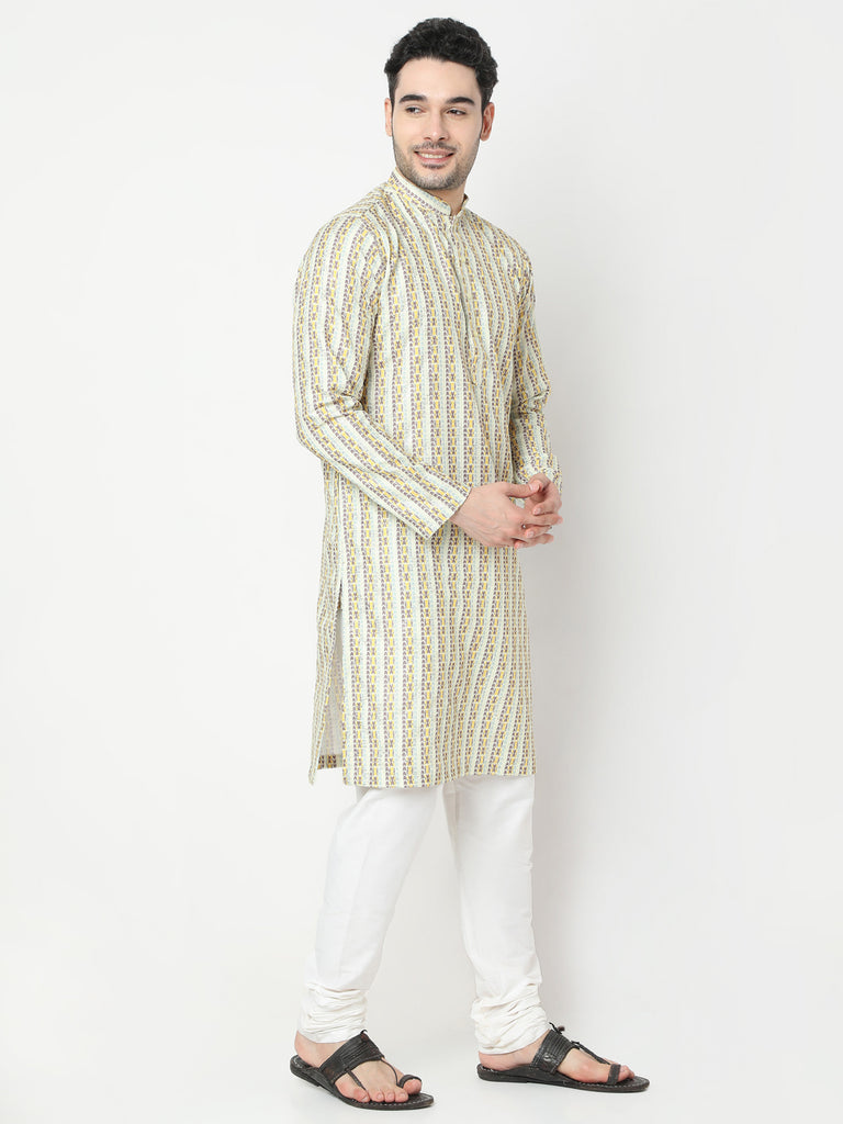 Regular Fit Printed Kurta