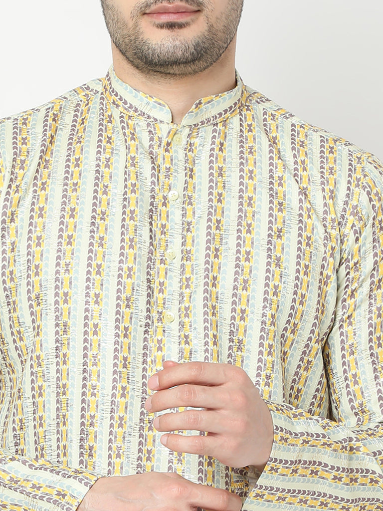 Regular Fit Printed Kurta