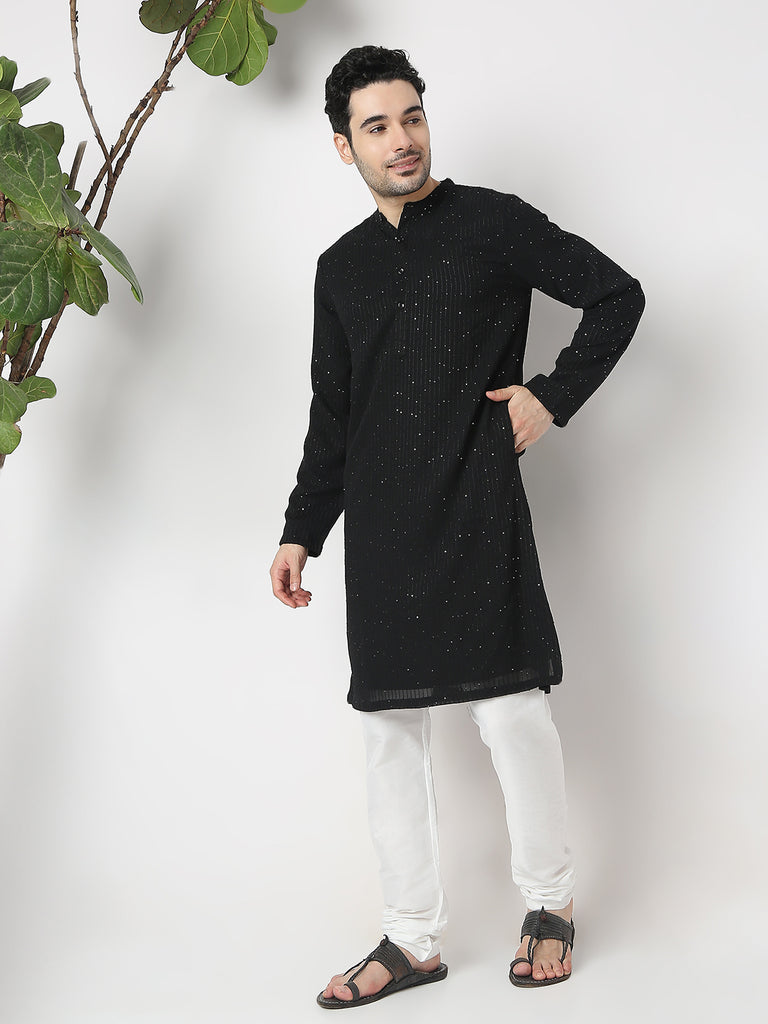 Regular Fit Embellished Kurta