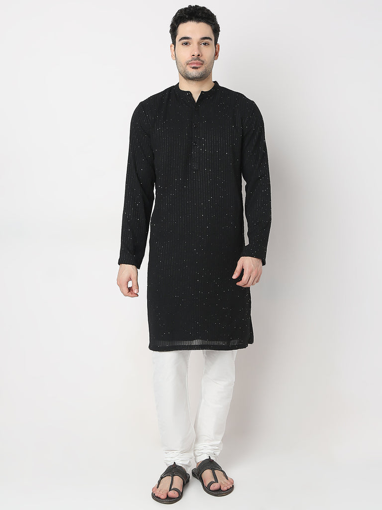 Regular Fit Embellished Kurta