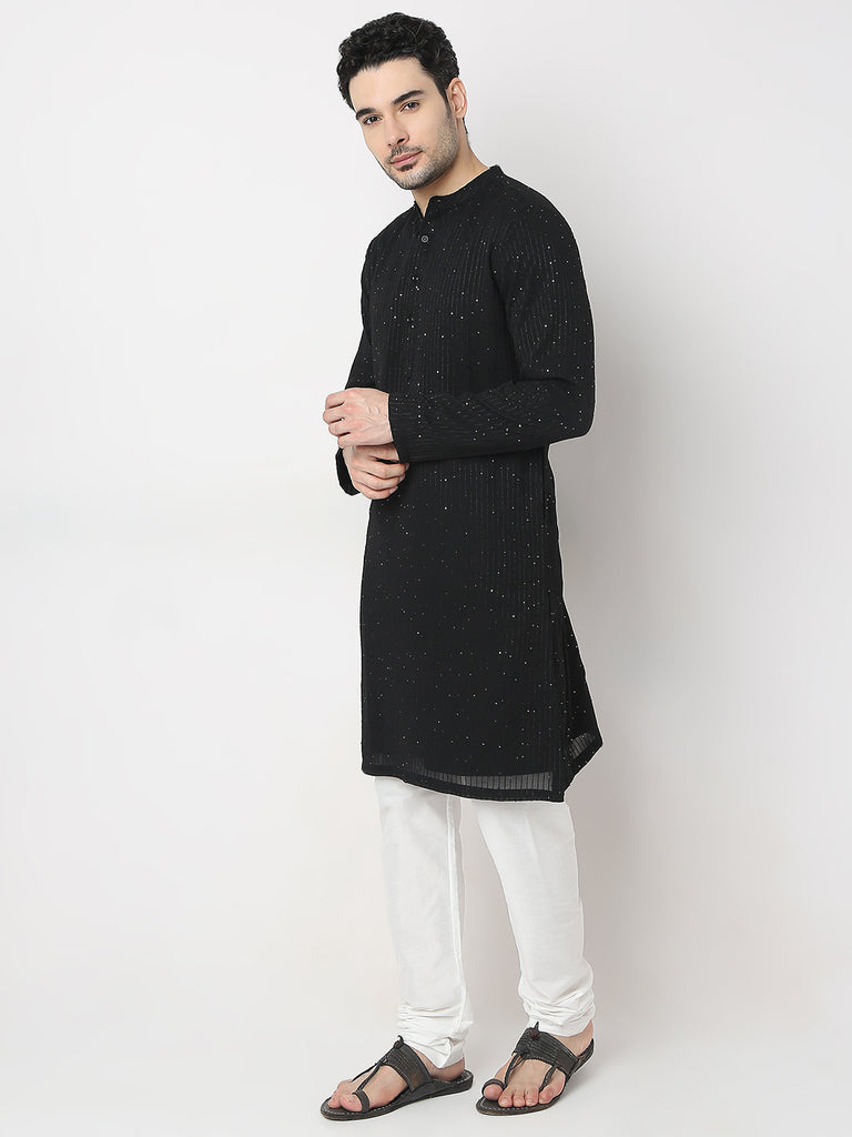 Regular Fit Embellished Kurta