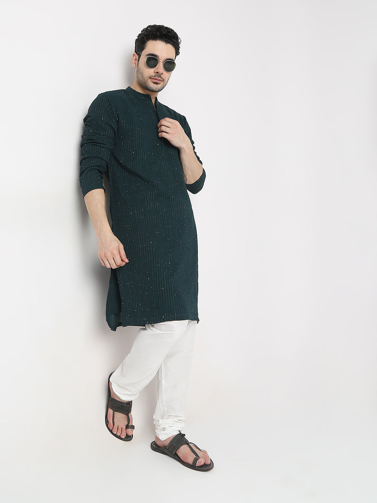 Regular Fit Embellished Kurta