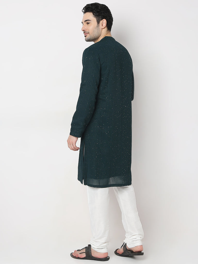 Regular Fit Embellished Kurta