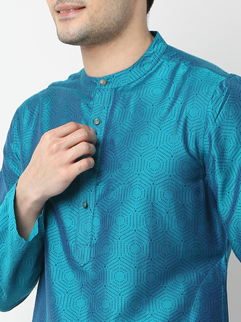 Regular Fit Printed Straight Kurta