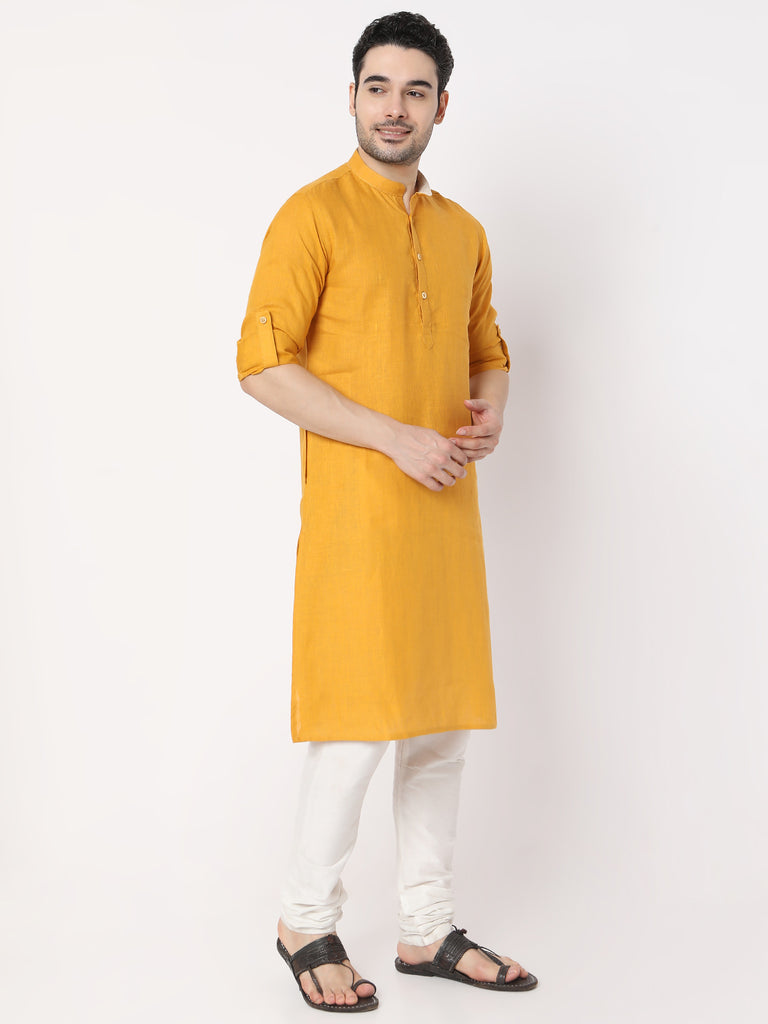 Regular Fit Straight Solid Kurta